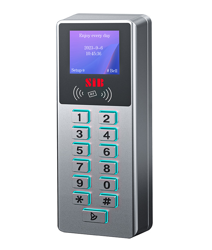  Metal Keypad LCD Screen Voice Access control KL5