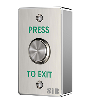 Stainless Steel Panel Push Exit Button OP22C-L