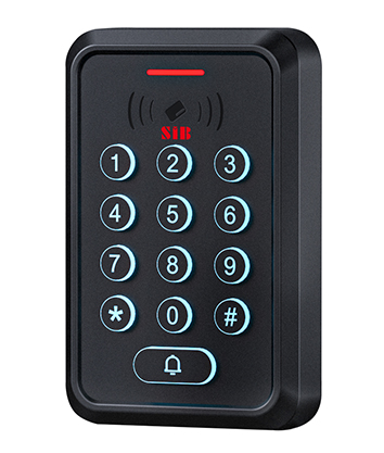 Icy Blue Illuminated Keypade Access Control K310